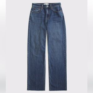 Abercrombie and Fitch High Rise Loose Jean